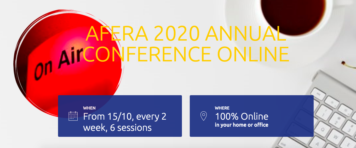 Afera annual conference 100% online