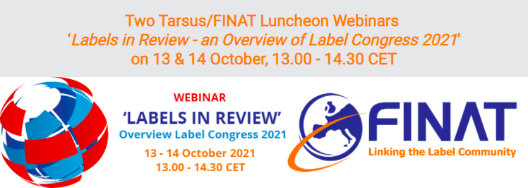 Finat tarsus webinar label congress 2021