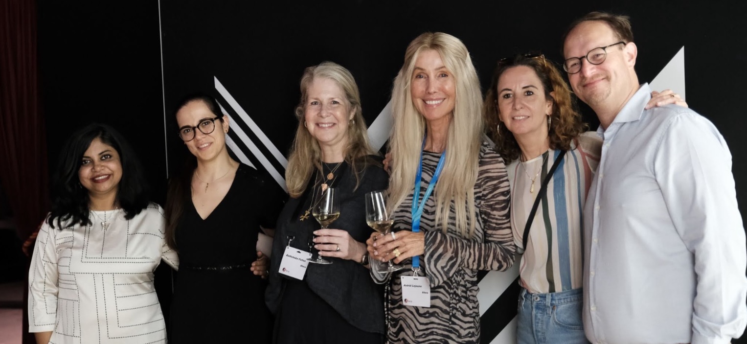 The Afera team at European Tape Week 2026 in Porto. From left to right: Sreeparna Das, Karla Pastor, Bathsheba Fulton, Astrid Lejeune, Stephanie Feith and Pablo Englebienne.
