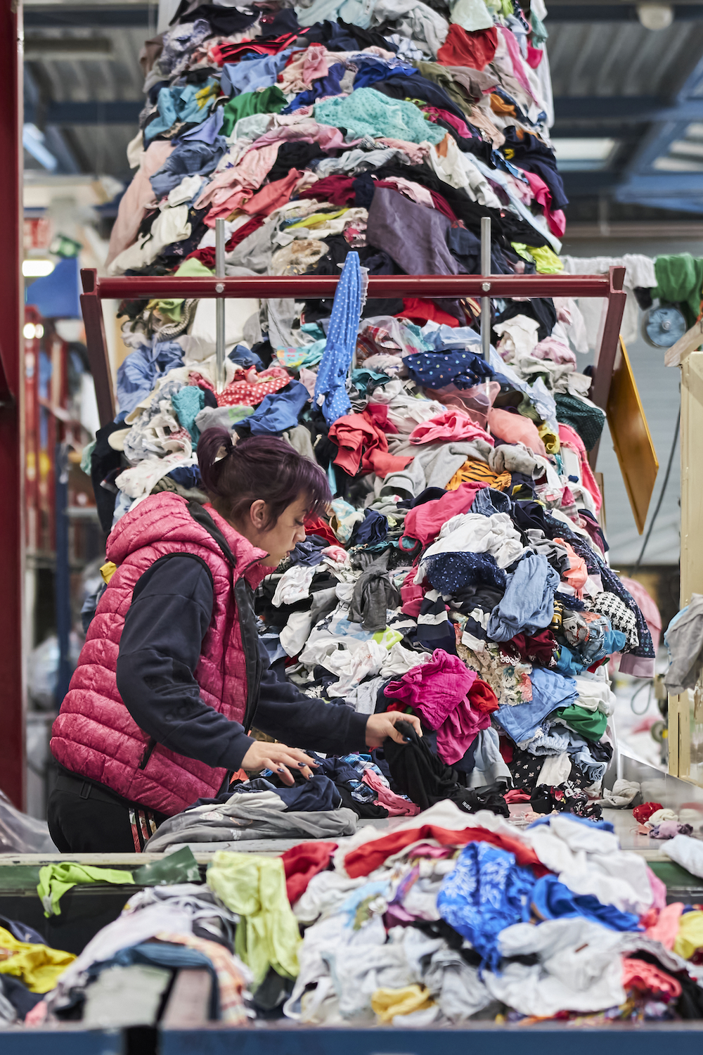 VHT textiel sorteren Lejeune 