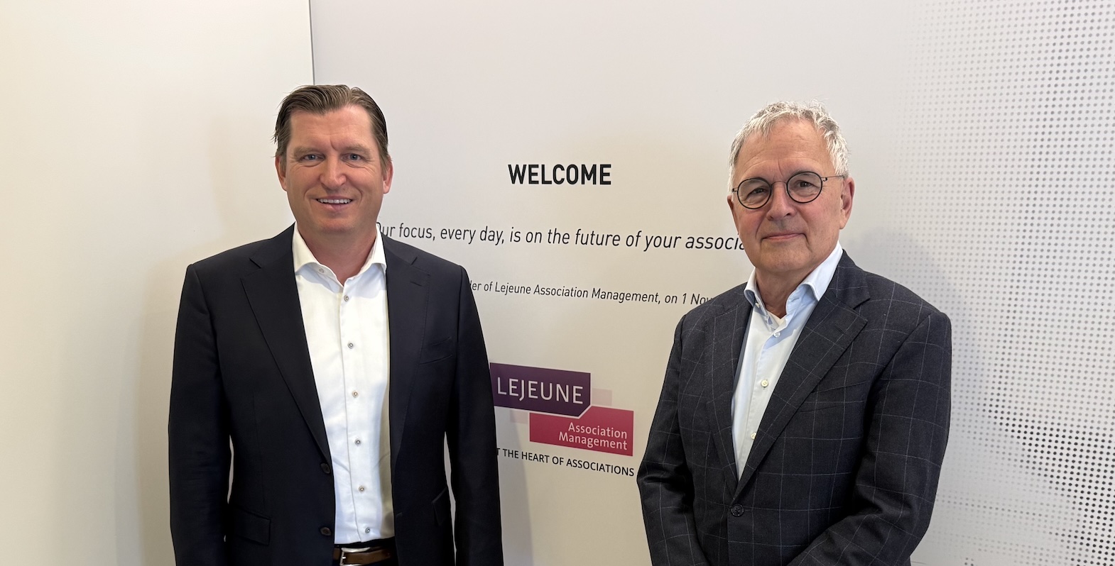 Links: Richard Houben en rechts: Bauke van der Molen Kuipers