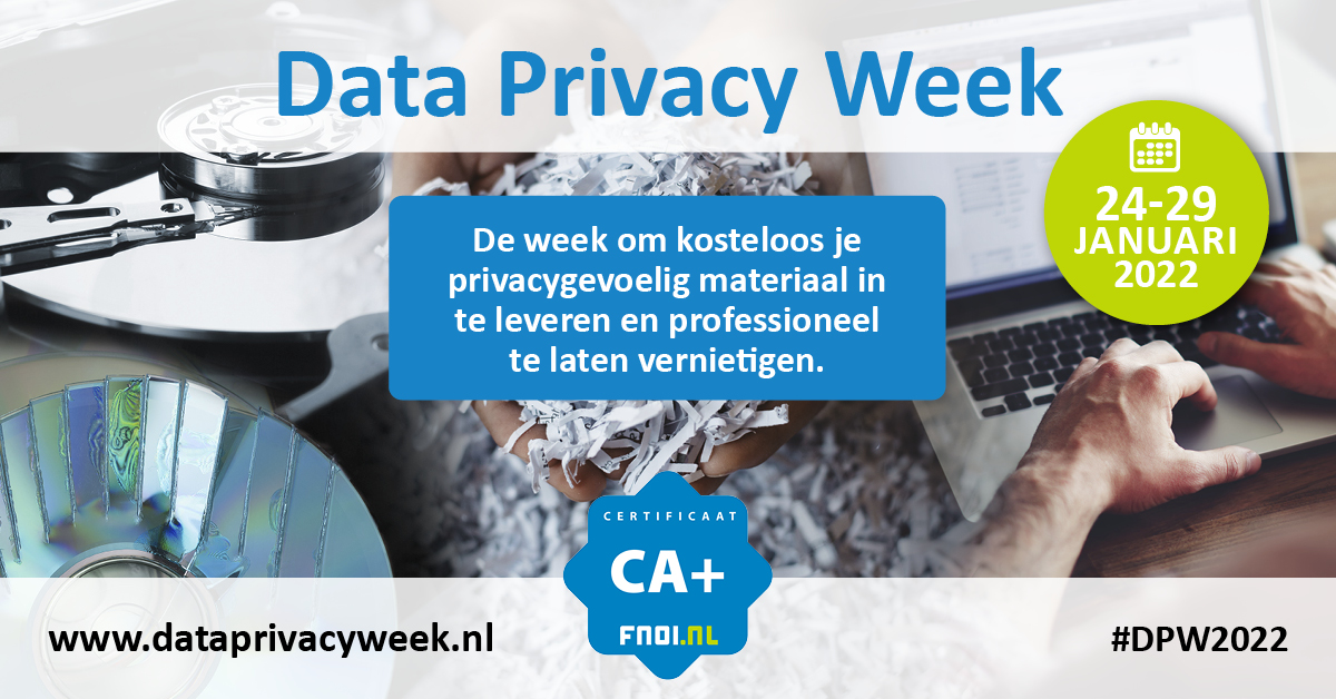 Data Privacy Week 2022 CA+ certificering